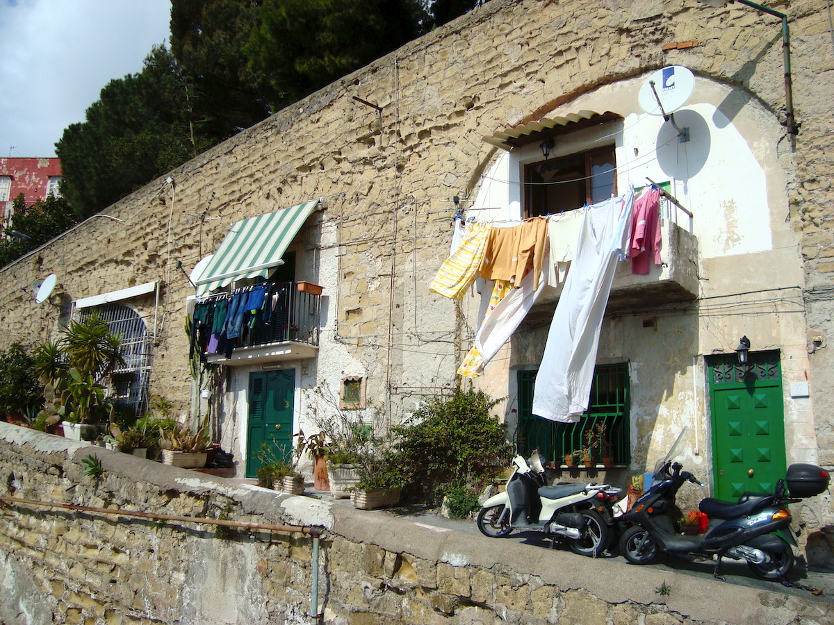 Pizzofalcone in Napels