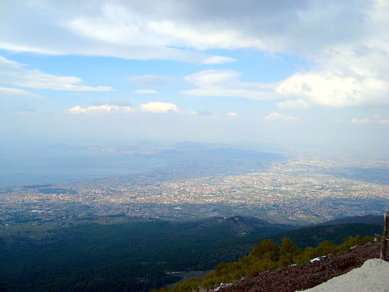 Uitzicht op Napels