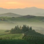 Het landschap van Toscane