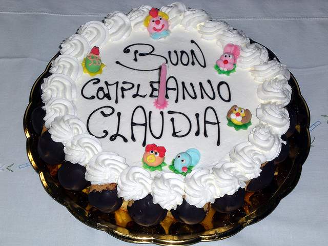 Italiaans verjaardagsfeestje
