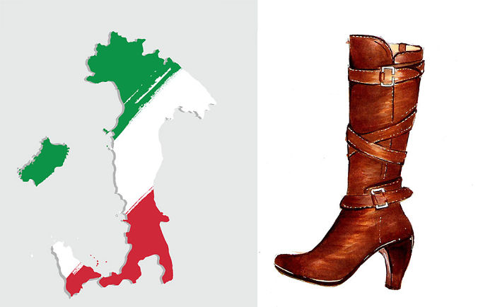 Waarom is Italië een laars