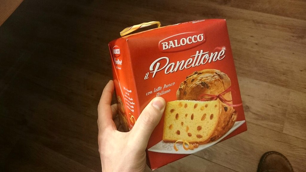 Met panettone kun je altijd aankomen bij een Italiaans kerstfeest