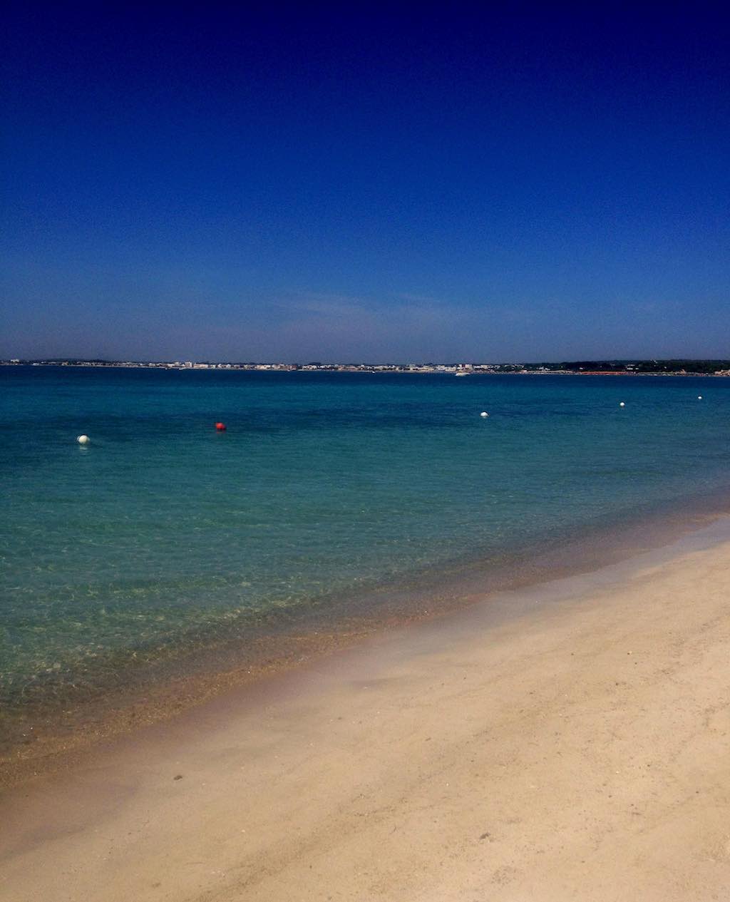 Het strand bij Lecce