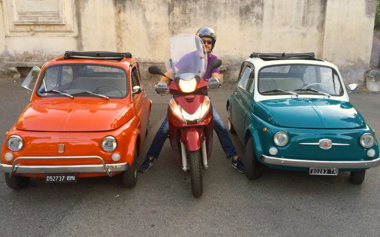 Rop Zoutberg in Italië