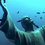 Onderwaterschatten Italië - Cristo degli Abissi