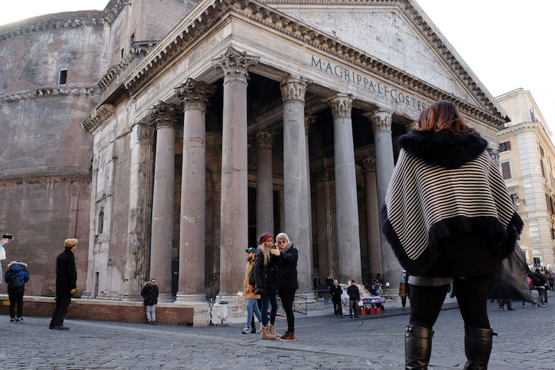 De open koepel van het Pantheon in Rome kon je tot nu toe gratis bewonderen. Maar daar komt waarschijnlijk verandering in.