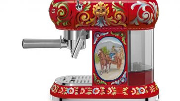 espressoapparaat smeg dolce gabbana