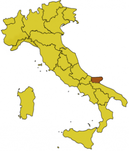 Waar ligt Gargano in Apulië?