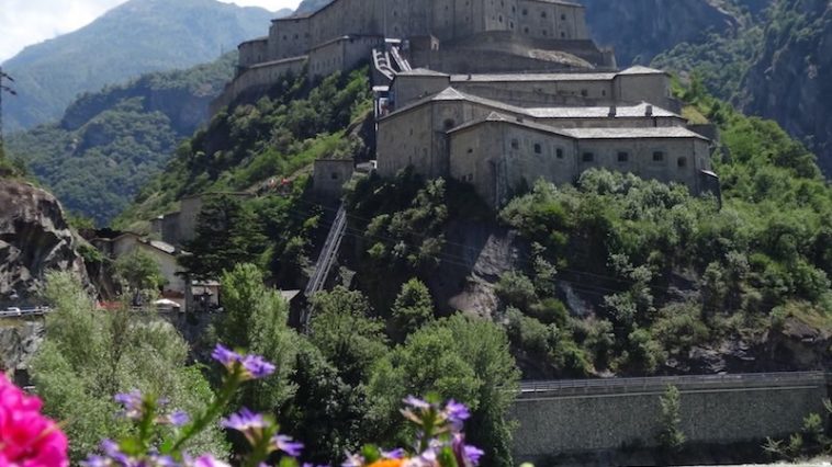 valle d'aosta in de zomer