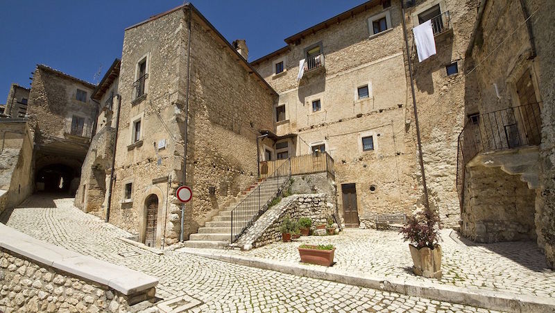 Italiaanse dorpen - Santo Stefano di Sessanio