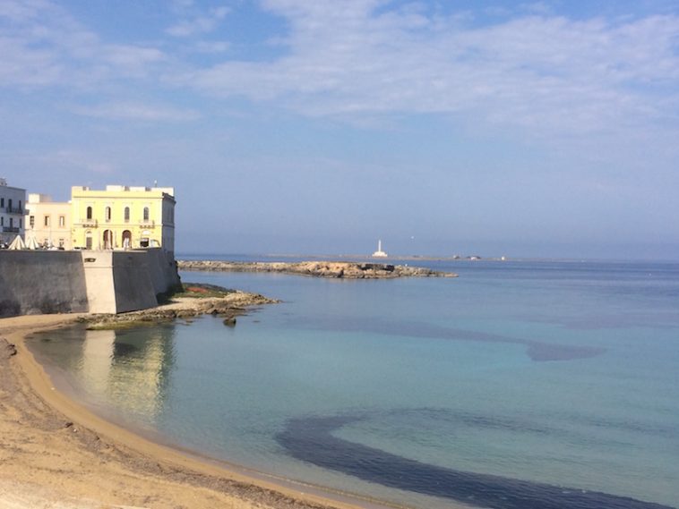 De kust bij Gallipoli