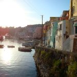 De oude vissershaven op Procida