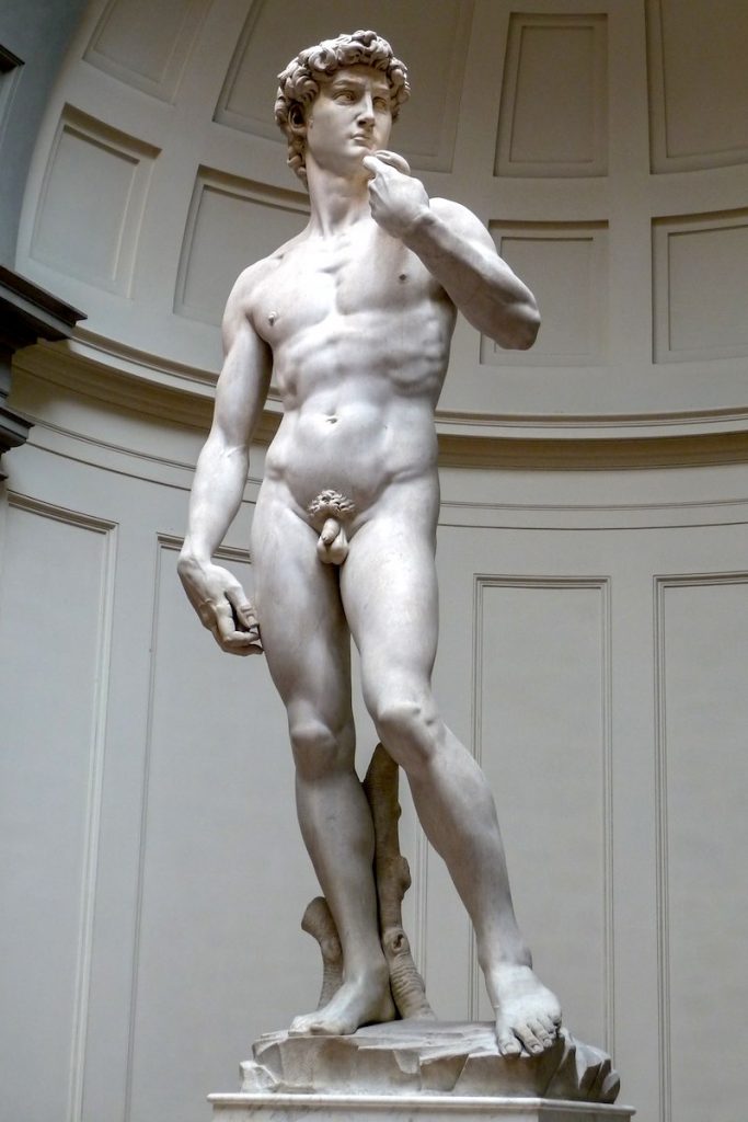 Een wereldberoemd Italiaans kunstwerk: de David van Michelangelo