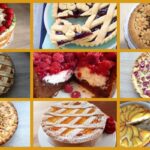 Collage van Italiaanse taarten