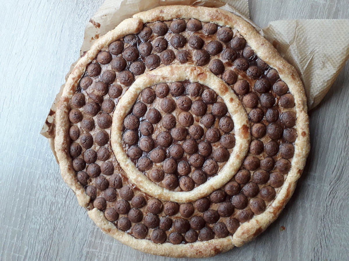 Fusion cooking: Nederlandse kruidnoten, Belgische Speculoos en een Italiaanse crostata (foto: Lotje Lomme)