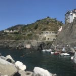 Manarola vanaf de kust van de Cinque Terre