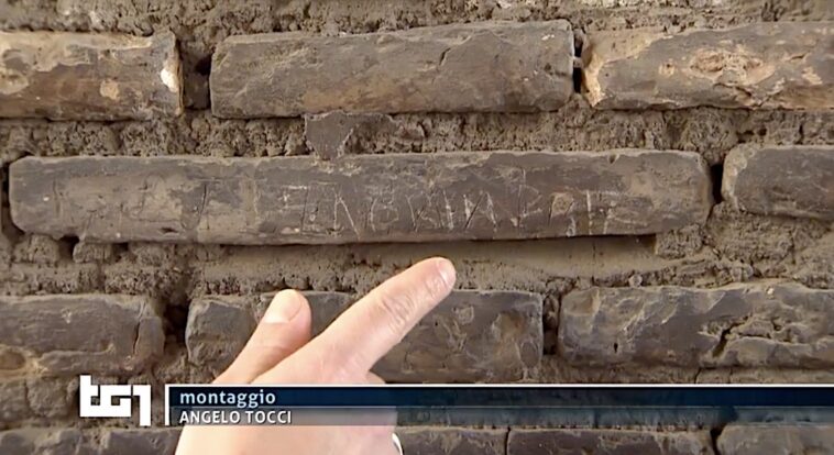 Vandalen krassen in het Colosseum
