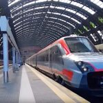 Ex-Fyra op het Milaan Centraal Station
