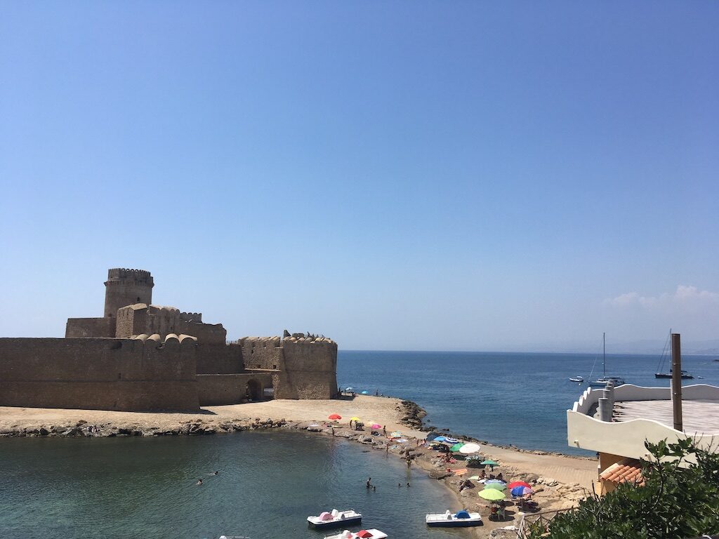 Le Castella in Calabrië