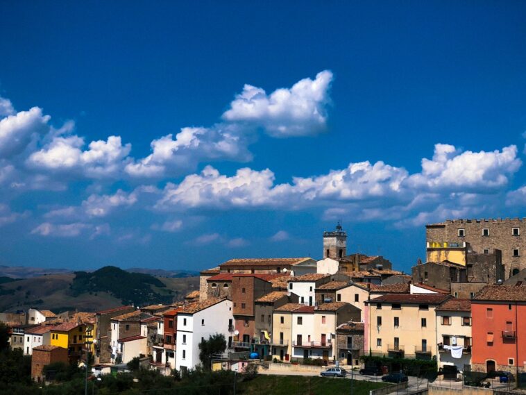 Een dorp in Molise, Italië