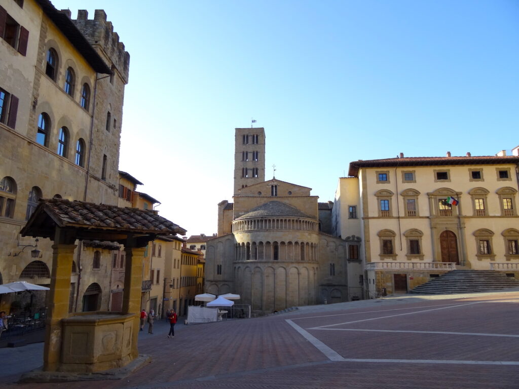 Piazza Grande in Arezzo 