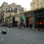 Italiaanse modewinkels in Napels