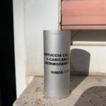 traangasgranaat gebruikt tijdens de G8 van 2001 in Genua