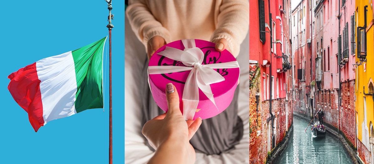 Italiaanse cadeaus voor de feestdagen