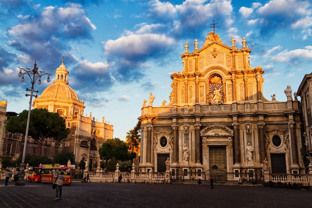 zonnigste steden van Italië - Catania