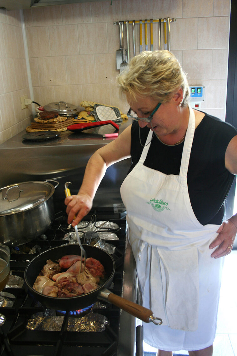 Leda kookt een traditioneel recept uit de Oltrepò Pavese