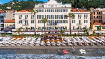 het duurste strand van Italië in Alassio