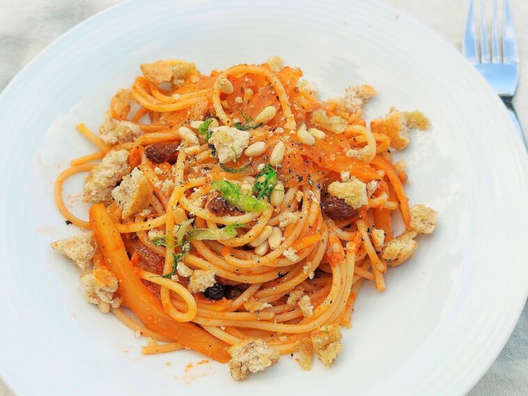 spaghetti met venkel en sardines