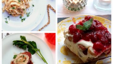 Italiaans Kerstmenu 2022 - primo seconde dolce