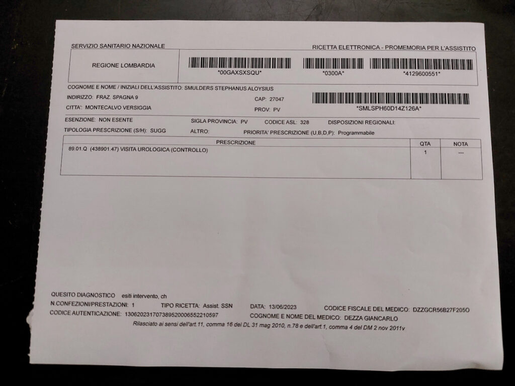 Het verwijsbriefje
