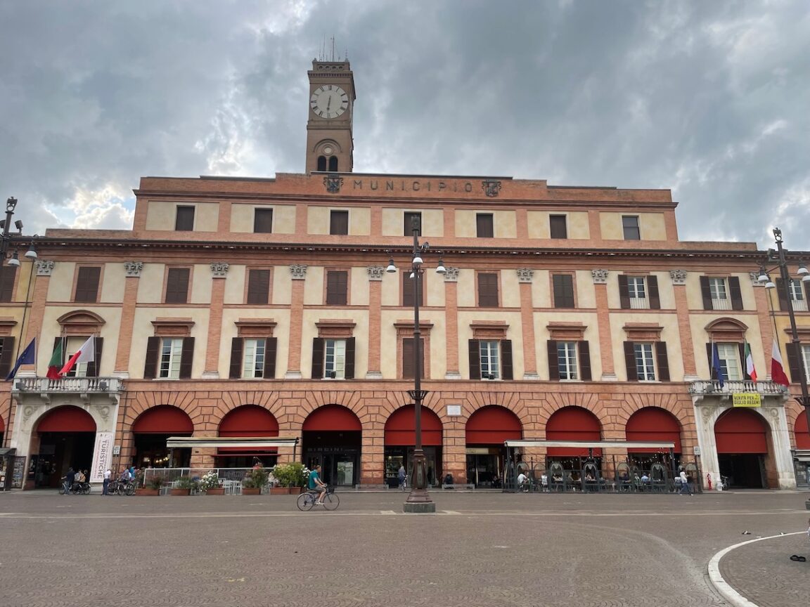 Forlì, bescheidene Stadt in der Romagna Das ist Italien