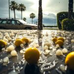 Noodweer aan het Gardameer, juli 2023