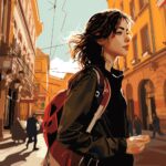 In Amsterdam bereikte ik niveau A1, daarna zocht ik een kamer in Bologna