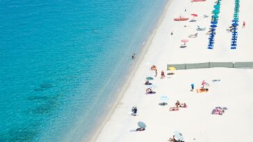 Strandleven in Italië