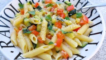 Carbonara met groenten