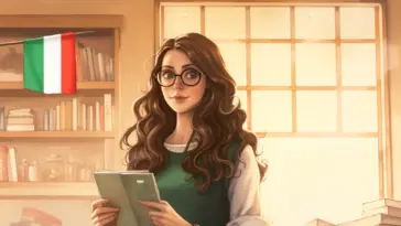 Ik zette nog een stapje extra met het leren van Italiaans, zodat ik les kon geven aan volwassenen en scholieren