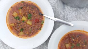 recept Italiaanse linzensoep