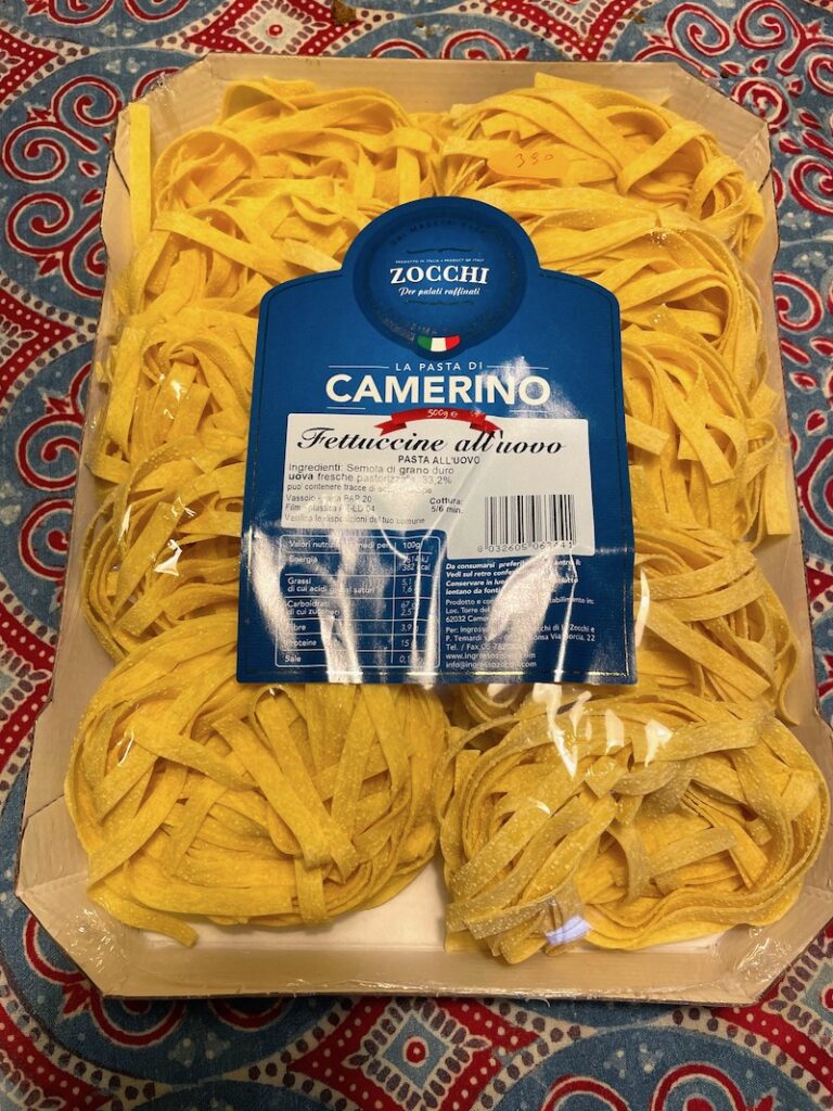 pasta voor de bolognesesaus