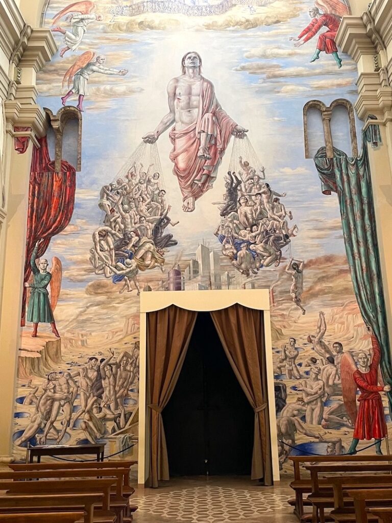 Reli-kitsch: 'Het mystieke net' in de Dom van Terni