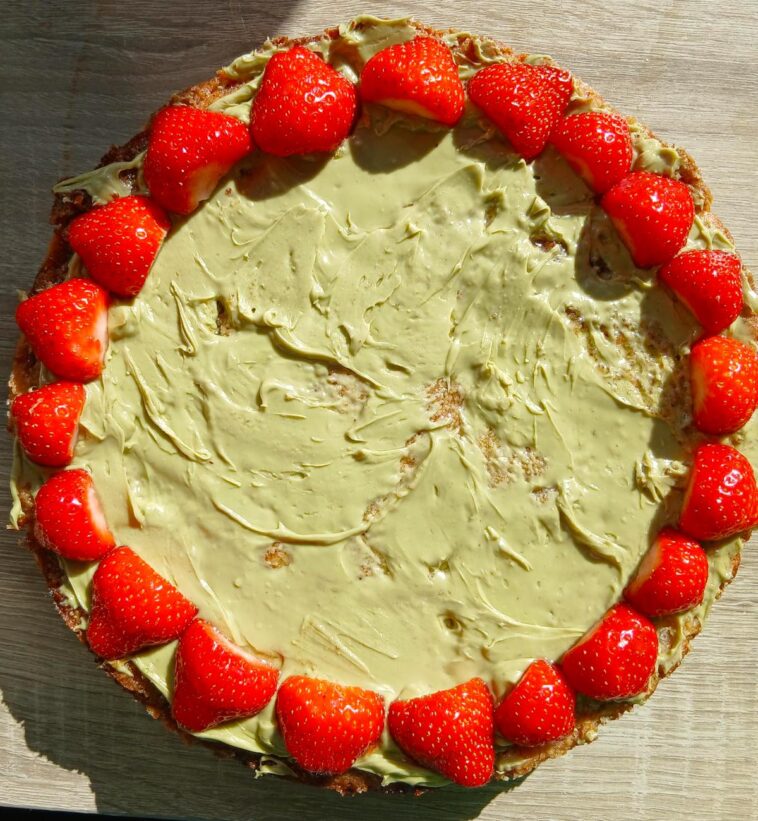 Crostata al pisticchio