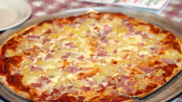 een pizza hawaii is gek, maar het kan gekker