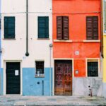 gekleurde huisjes in Parma