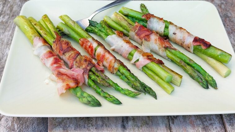 Asperges met pancetta
