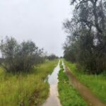 Het heeft veel geregend in Zuid-Italië