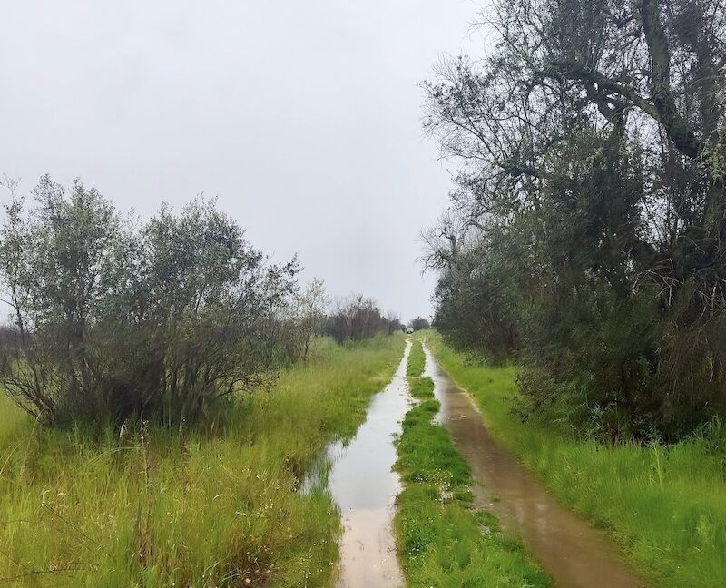 Het heeft veel geregend in Zuid-Italië