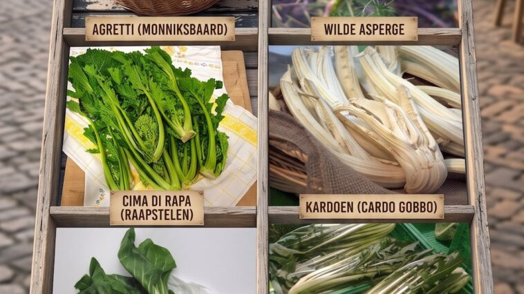 Vreemde Italiaanse groenten